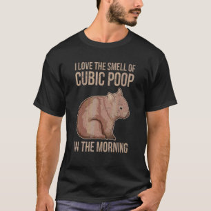 Australië Outback Wombat Citaat voor een Wombat De T-shirt