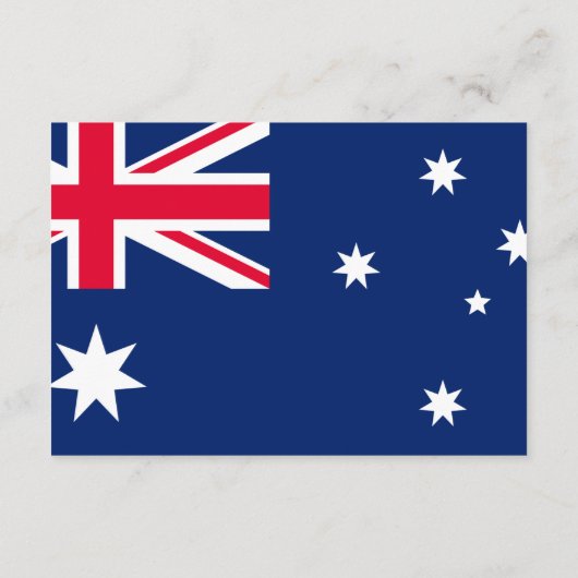 Australië Paar Informatiekaartje (Achterkant)