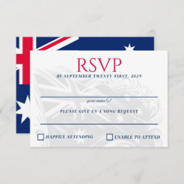 Australië Paar RSVP Kaartje