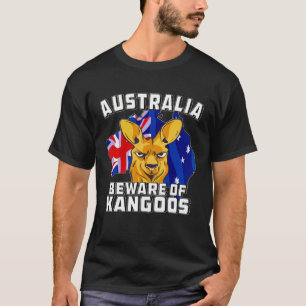 Australië Pas op voor Kangoeroes in Australië T-shirt