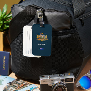 Australië paspoort telefoon geval bagagelabel