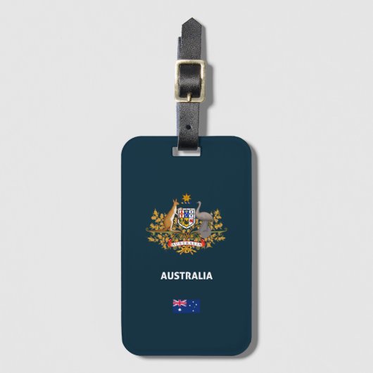 Australië paspoort telefoon geval bagagelabel (Voorkant (verticaal))