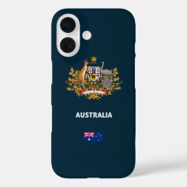 Australië paspoort telefoon geval iPhone 16 hoesje