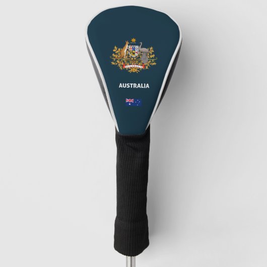 Australië paspoort telefoon geval golfheadcover (Voorkant)