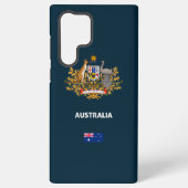 Australië paspoort telefoon geval samsung galaxy hoesje (Achterkant)