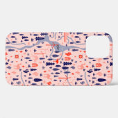 Australië patroon naadloos ontwerp. Decoratietekst Case-Mate iPhone Case (Achterkant (horizontaal))