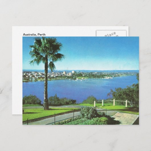 Australië, Perth Briefkaart (Voorkant / Achterkant)