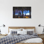 Australië, Perth, stadsprofiel vanuit Kings Park 2 Canvas Afdruk (Insitu (Slaapkamer))