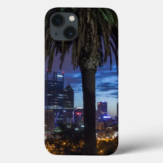 Australië, Perth, stadssilhouet vanuit Kings Park  Case-Mate iPhone Case (Achterkant)