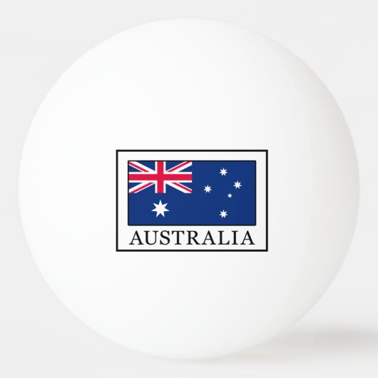 Australië Pingpongbal (Voorkant)