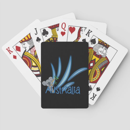 Australië Pokerkaarten (Achterkant)