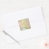 Australië politiek vierkante sticker (Envelop)