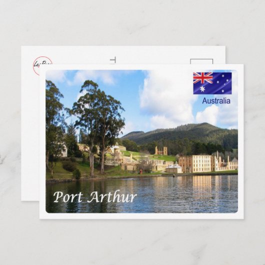 Australië - Port Arthur - Briefkaart (Voorkant / Achterkant)