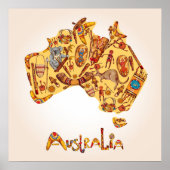 Australië Poster (Voorkant)