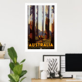 Australië Poster (Thuiskantoor)