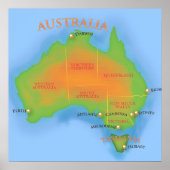 Australië Poster (Voorkant)