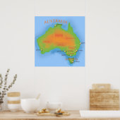 Australië Poster (Keuken)