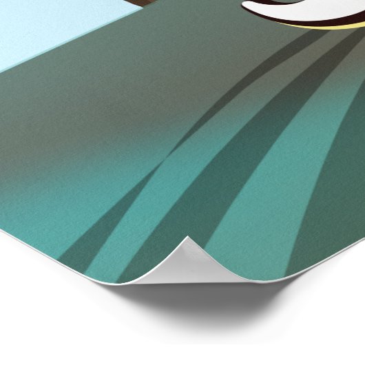 Australië Poster (Hoek)