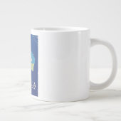 Australië poster voor cricket Vintage Grote Koffiekop (Rechts)