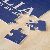 Australië poster voor cricket Vintage Legpuzzel (Zijkant)