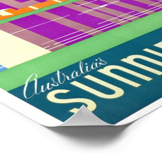 Australië Poster voor permanent herstel van het re (Hoek)