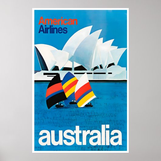 Australië Print Sydney Reisposter Kunst (Voorkant)