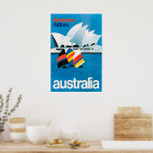 Australië Print Sydney Reisposter Kunst (Keuken)