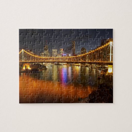 Australië, Queensland, Brisbane, artikelbrug, 2 Legpuzzel (Horizontaal)