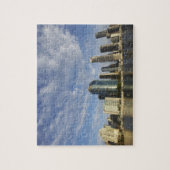 Australië, Queensland, Brisbane, Skyscrapers en Legpuzzel (Verticaal)