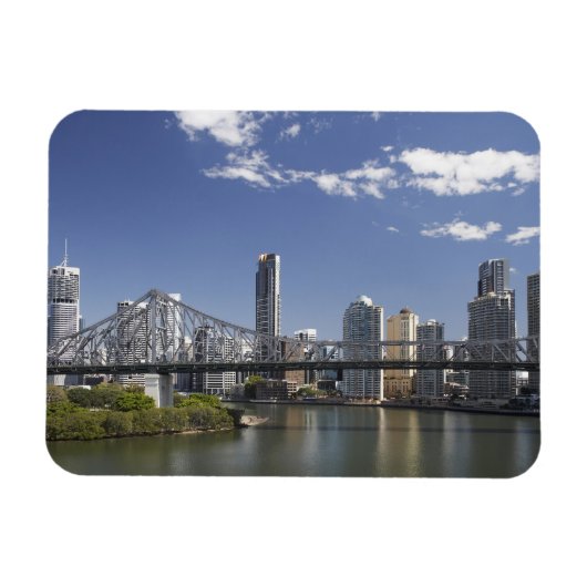 Australië, Queensland, Brisbane, Story Bridge, Magneet (Horizontaal)