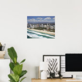 Australië, Queensland, Gold Coast, Main Beach - Poster (Thuiskantoor)