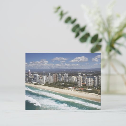 Australië, Queensland, goudkust, hoofdstrand - Briefkaart (Staand voorkant)