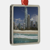 Australië, Queensland, goudkust, surfers Metalen Ornament (Rechts)