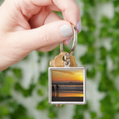Australië, Queensland, goudkust, surfers op Sleutelhanger (Hand)