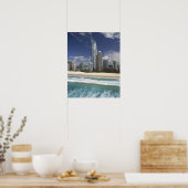 Australië, Queensland, goudkust, surfers Poster (Keuken)