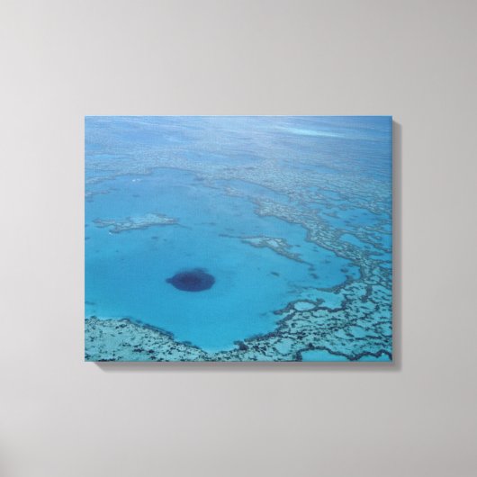 Australië, Queensland. Great Barrier Reef Canvas Afdruk (Voorkant)