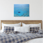 Australië, Queensland. Great Barrier Reef Canvas Afdruk (Insitu (Slaapkamer))
