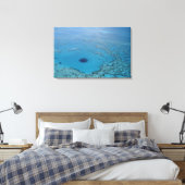 Australië, Queensland. Great Barrier Reef Canvas Afdruk (Insitu (Slaapkamer))