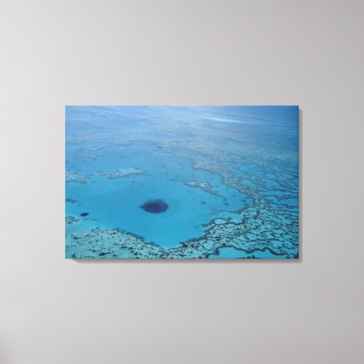 Australië, Queensland. Great Barrier Reef Canvas Afdruk (Voorkant)