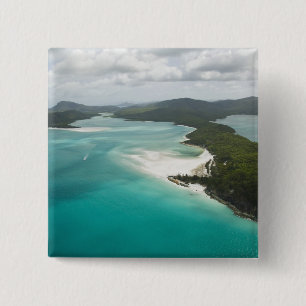 Australië, Queensland, Whitsunday Coast, 2 Vierkante Button 5,1 Cm