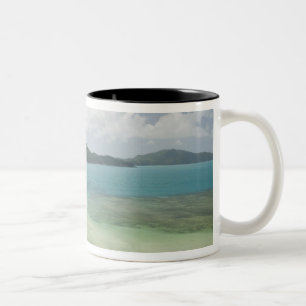 Australië, Queensland, Whitsunday Coast, 3 Tweekleurige Koffiemok