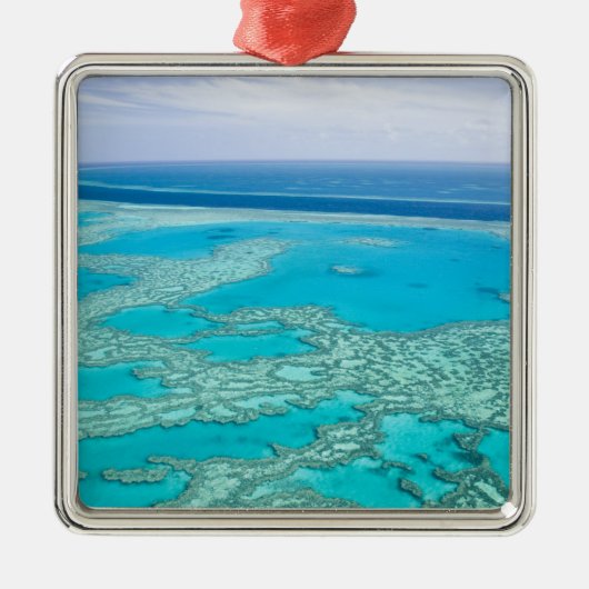 Australië, Queensland, Whitsunday Coast, Great 3 Metalen Ornament (Voorkant)