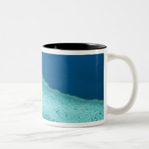 Australië, Queensland, Whitsunday Coast, Great 5 Tweekleurige Koffiemok
