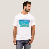 Australië, Queensland, Whitsunday-kust, Groot 3 T-shirt (Voorkant volledig)