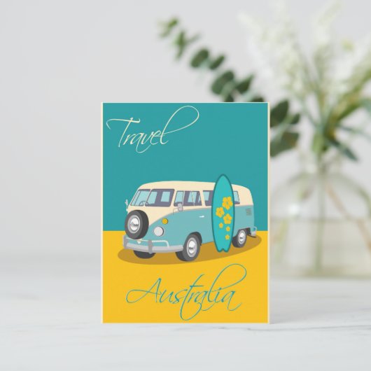 Australië:Reis Briefkaart (Staand voorkant)