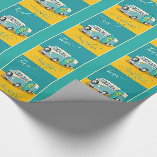 Australië:Reis Cadeaupapier (Hoek)