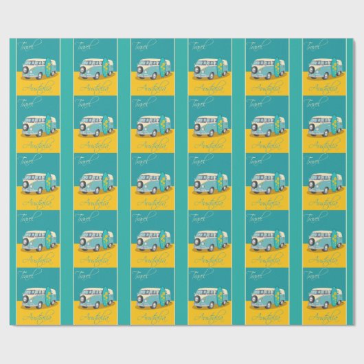 Australië:Reis Cadeaupapier (Vlak)