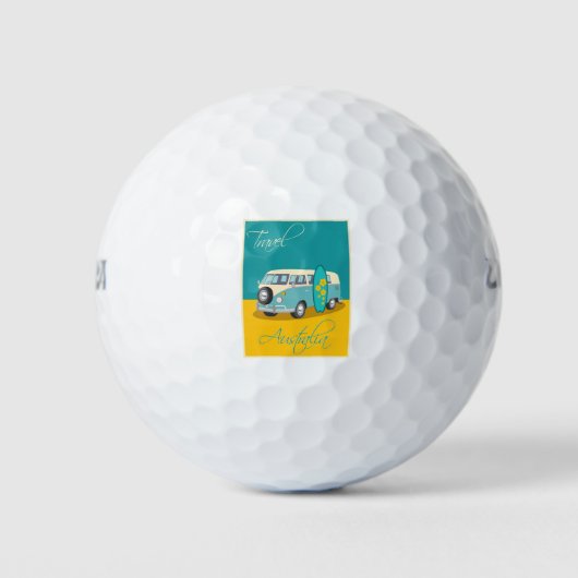 Australië:Reis Golfballen (Voorkant)