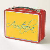 Australië:Reis Lunch Box (Achterkant)