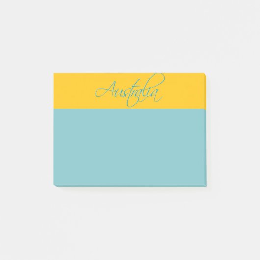 Australië:Reis Post-It Notes (Voorkant)